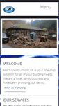 Mobile Screenshot of mwtconstruction.com