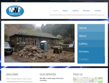 Tablet Screenshot of mwtconstruction.com